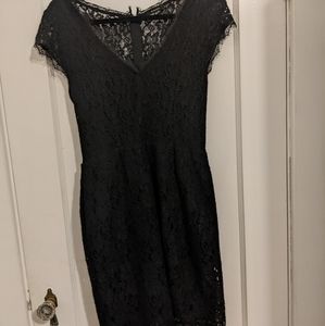 Aritzia - Babaton, black lace dress, Size 10